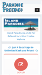 Mobile Screenshot of island.paradisefreebies.com